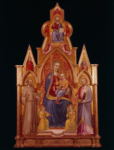 Madonna and Child with Saints by Nanni di Jacopo